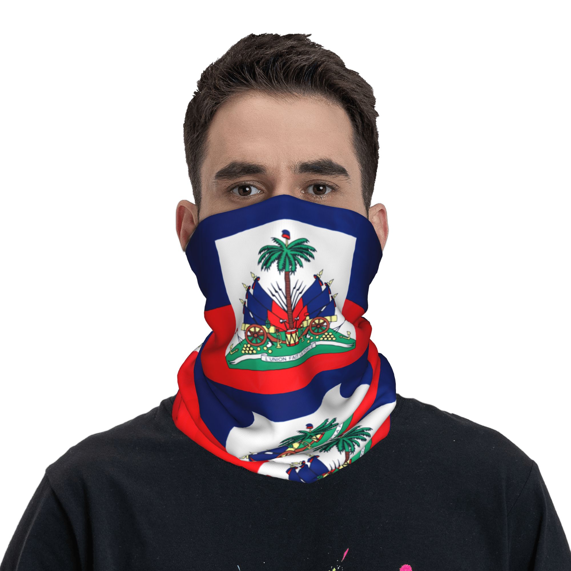 Balaclava Face Mask - قناع وجه رياضي خارجي بتصميم علم