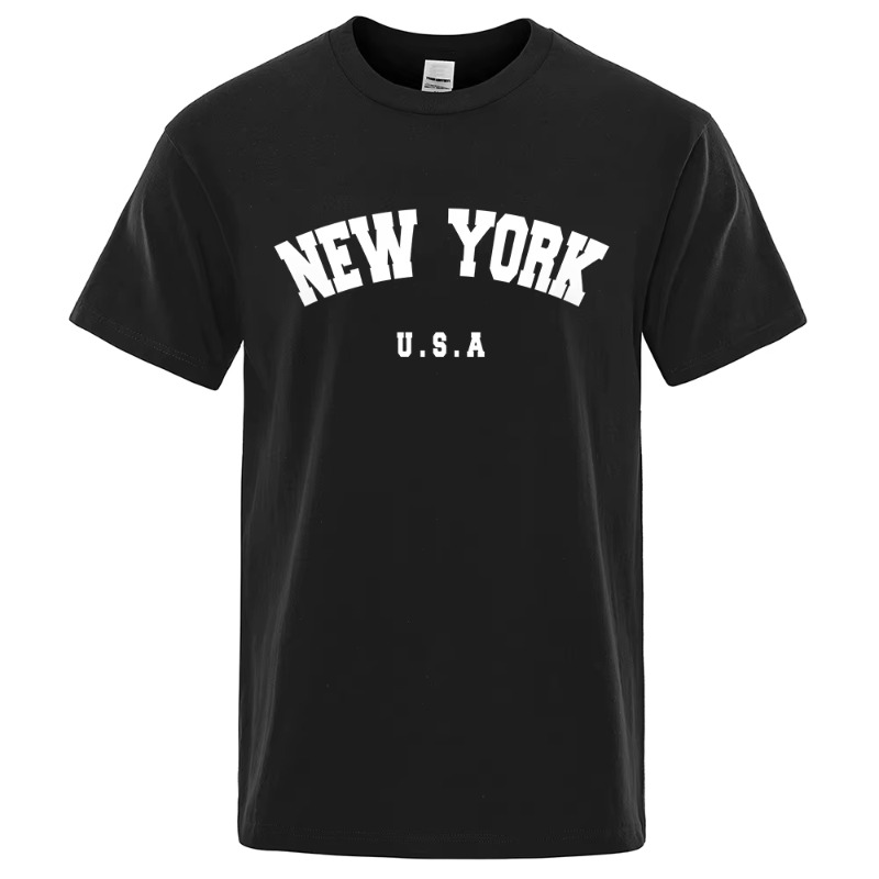 Street Fashion New York - قمصان تي شيرت مطبوعة بتصميم شوارع