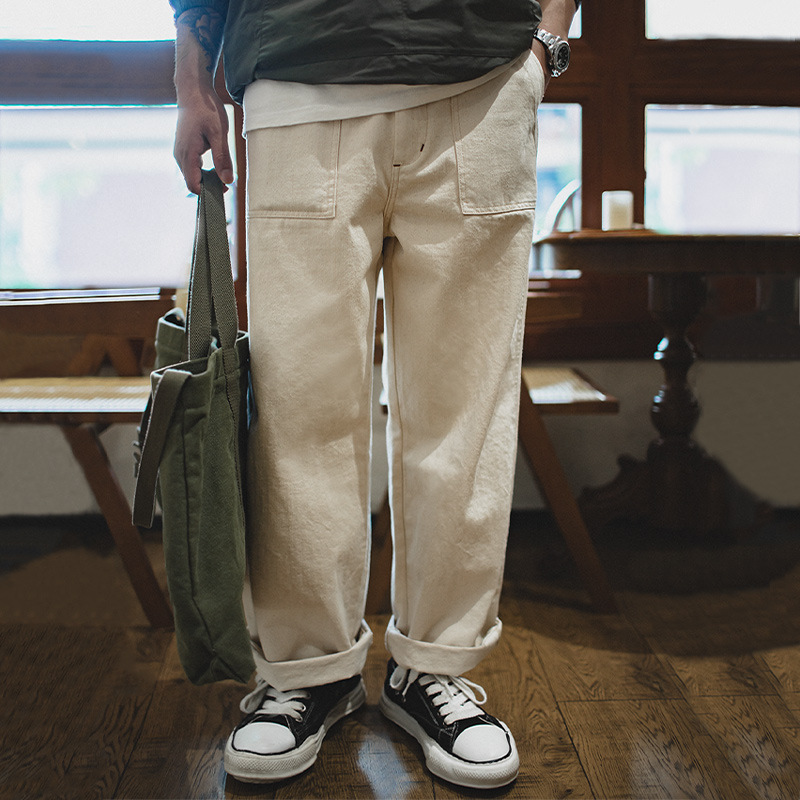 Levis Jeans 501 - بنطلون جينز رجالي عتيق 11.2 أونصة