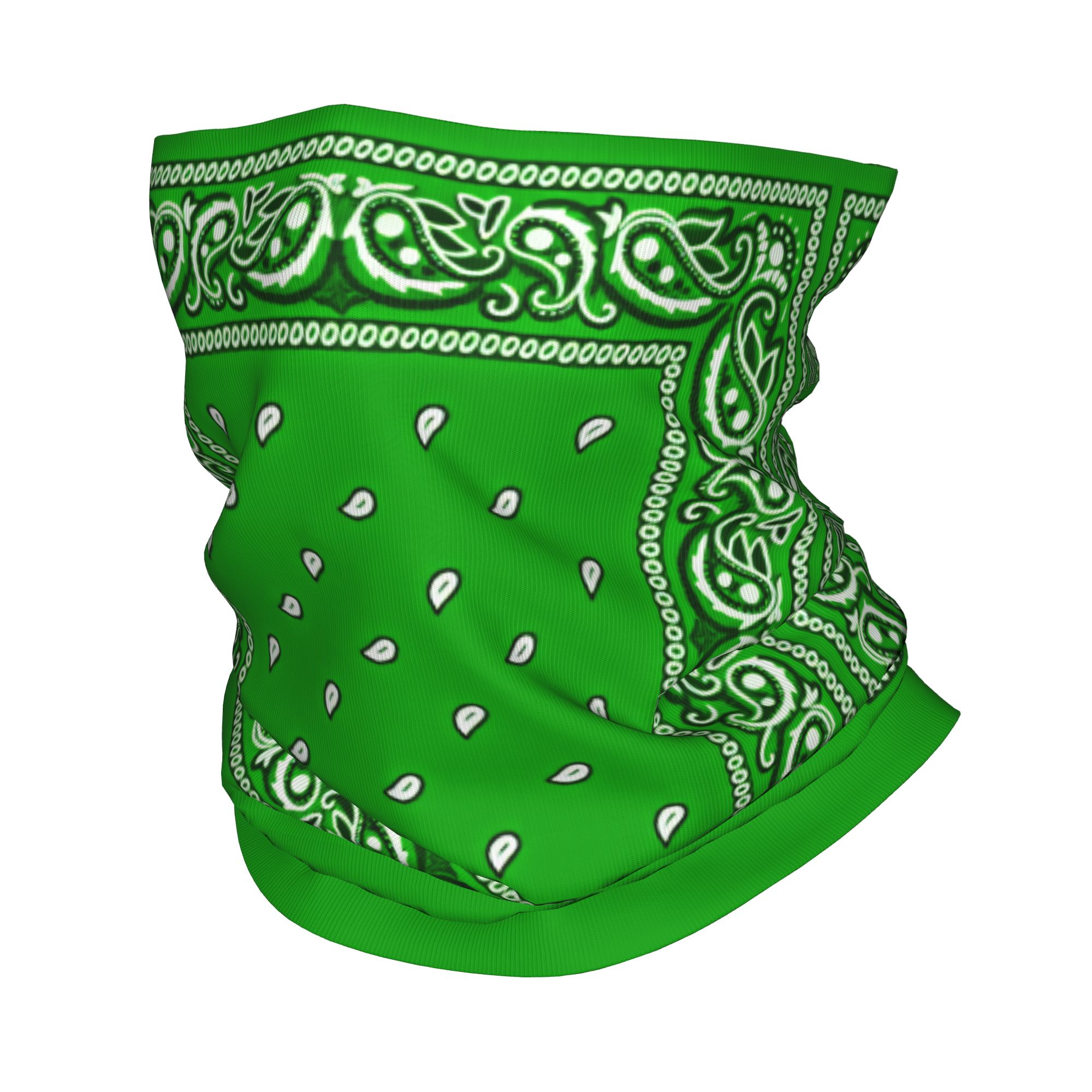 Balaclava Face Mask - قناع وجه أخضر متعدد الاستخدامات للدراجات