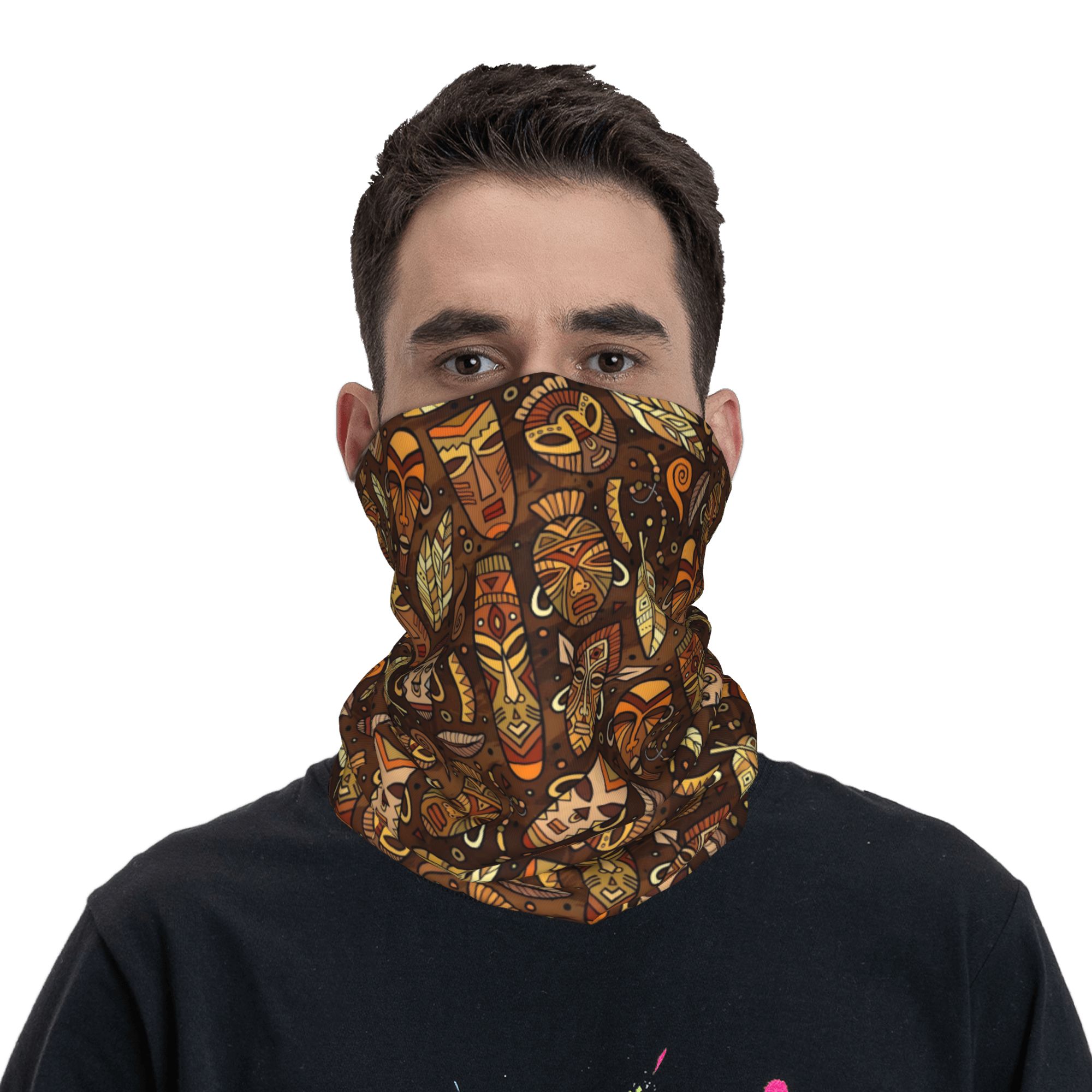 غطاء رقبة مخصص بنمط قناع قبلي، - مراجعة Balaclava Face Mask وسعره