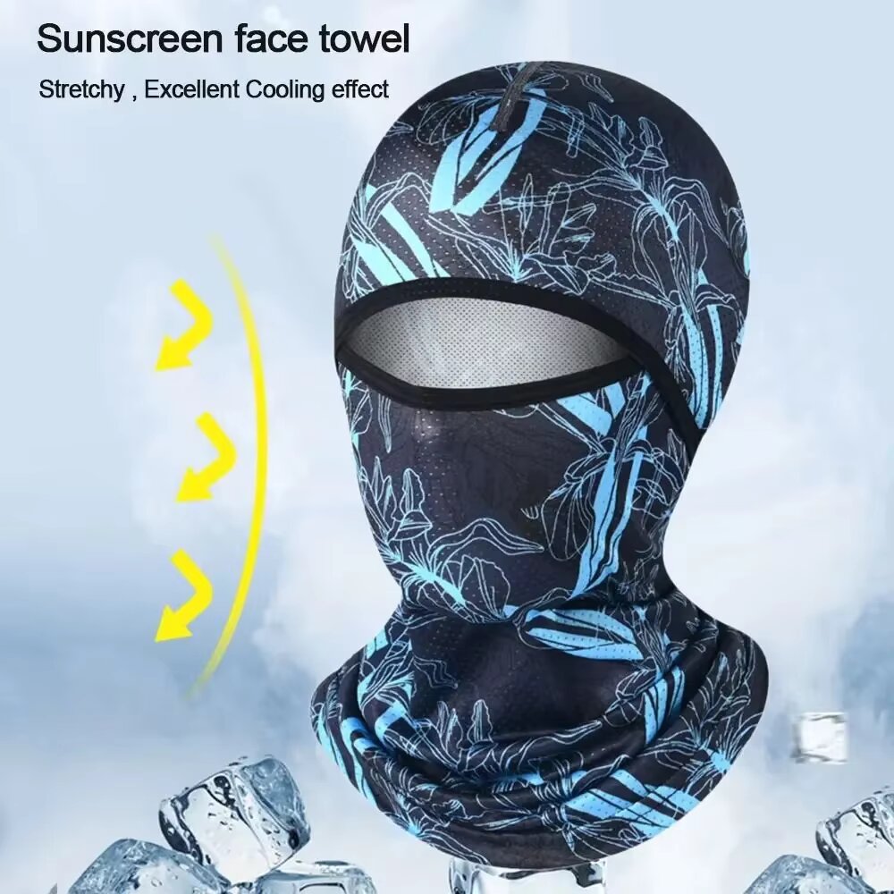 قناع وجه صيفي منعش من الحرير ا - مراجعة Balaclava Face Mask وسعره