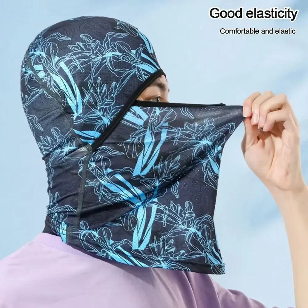 قناع وجه صيفي منعش من الحرير ا - مراجعة Balaclava Face Mask وسعره